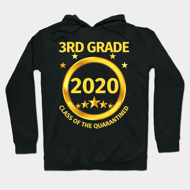 3rd Grade 2020 Class Of The Quarantined Hoodie by badboy